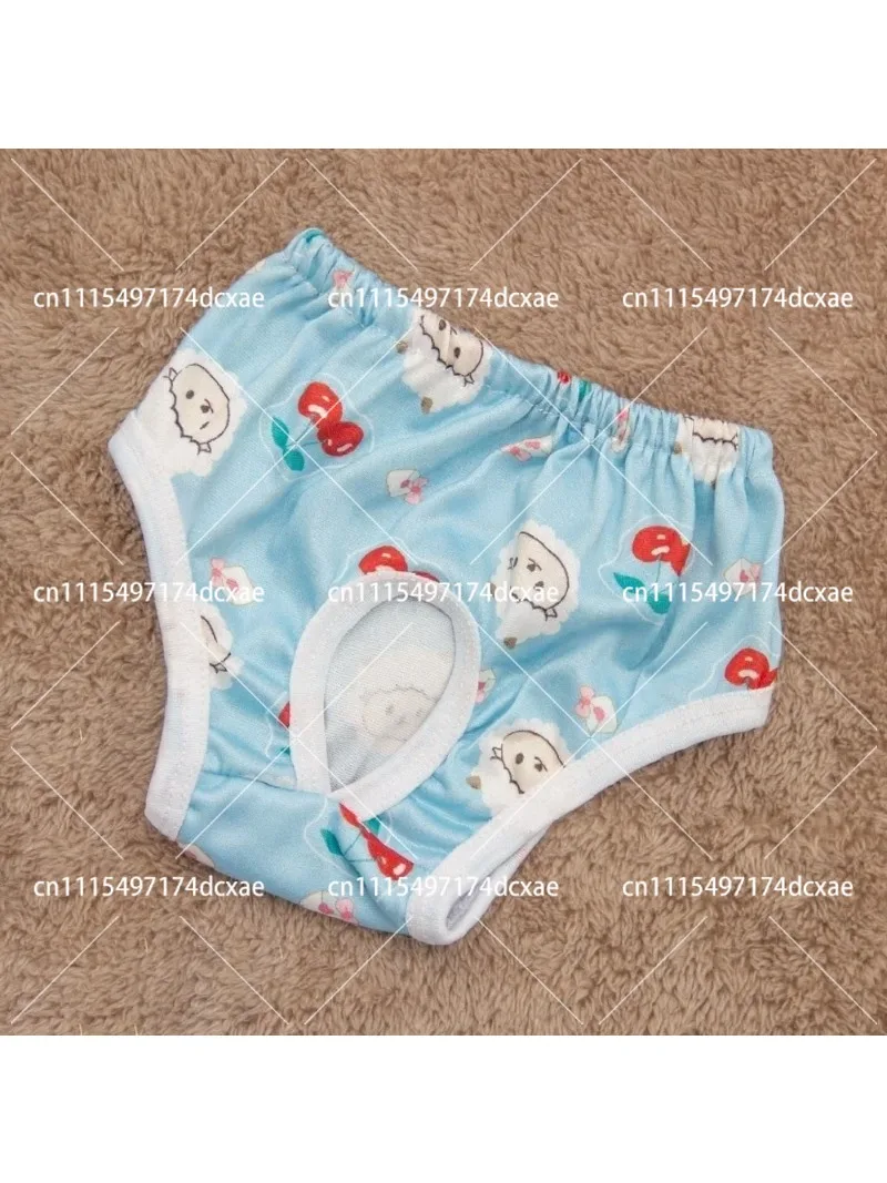 Cartoon Print Pet Sanitary Pants Adjustable Comfortable Washable Dog Diapers Breathable
