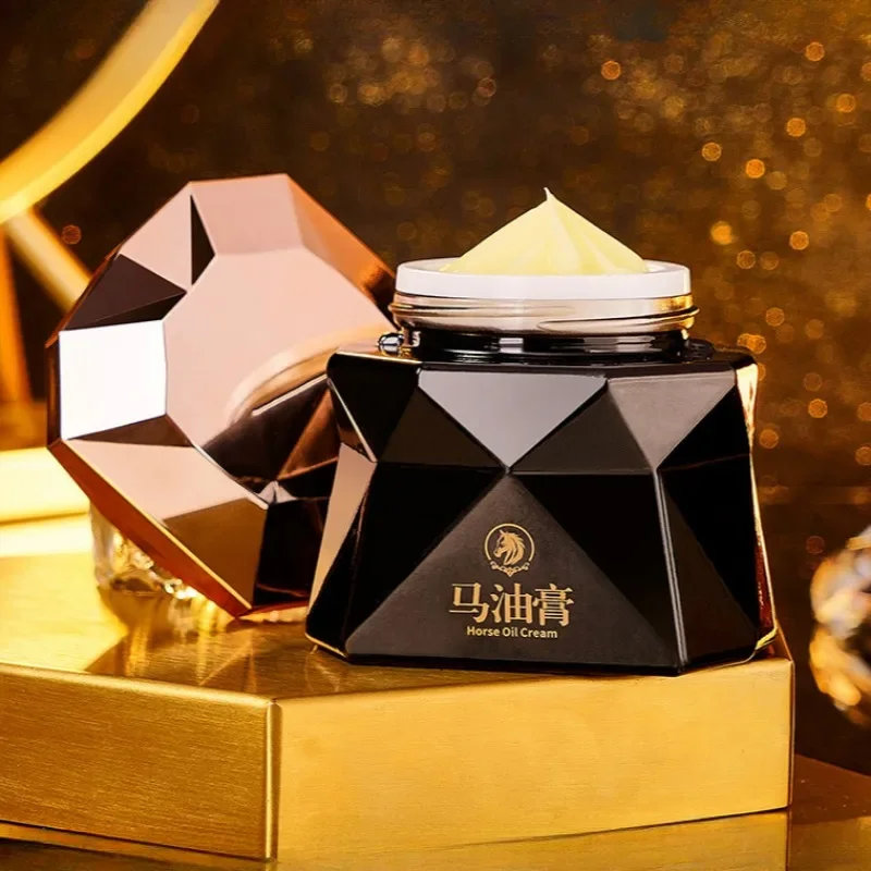 

Hydrating Horse Oil Cream 50g - Anti-Wrinkle Firming Face Moisturizer, Smoothes Skin & Revitalizes Dullness for Women