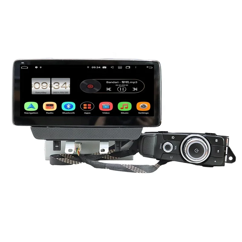 Lettore multimediale per Auto Android 10.25 da 10.0 ''per Mazda 2 CX-3 2018-2019 autoradio con carplay android auto dsp