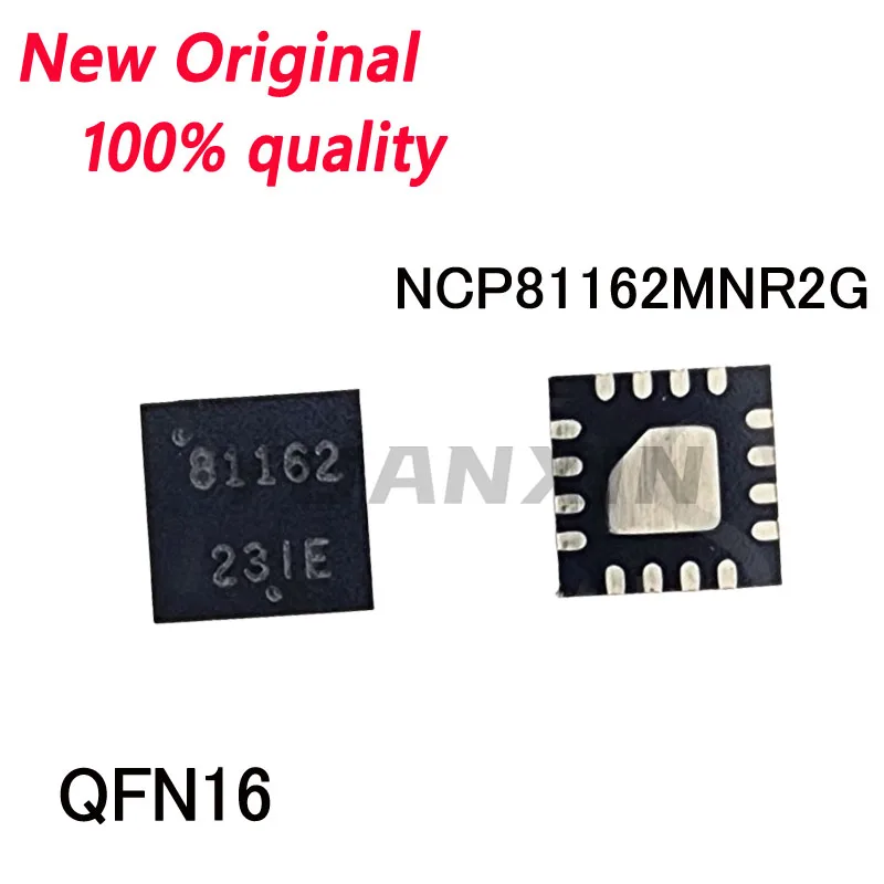 5-10/PCS New Original NCP81162MNR2G NCP81162 81162 QFN16 Power management chip In Stock