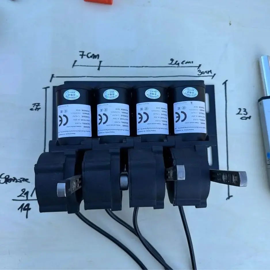 Imagem -02 - Joystick Motor de Embreagem Linear sem Fio Proporcional Guindaste de Controle Remoto 835v