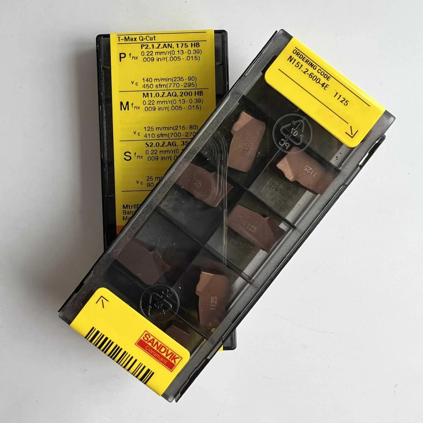 

N151.2-600-4E 1125 /Original genuine CNC alloy blade 10 PCS