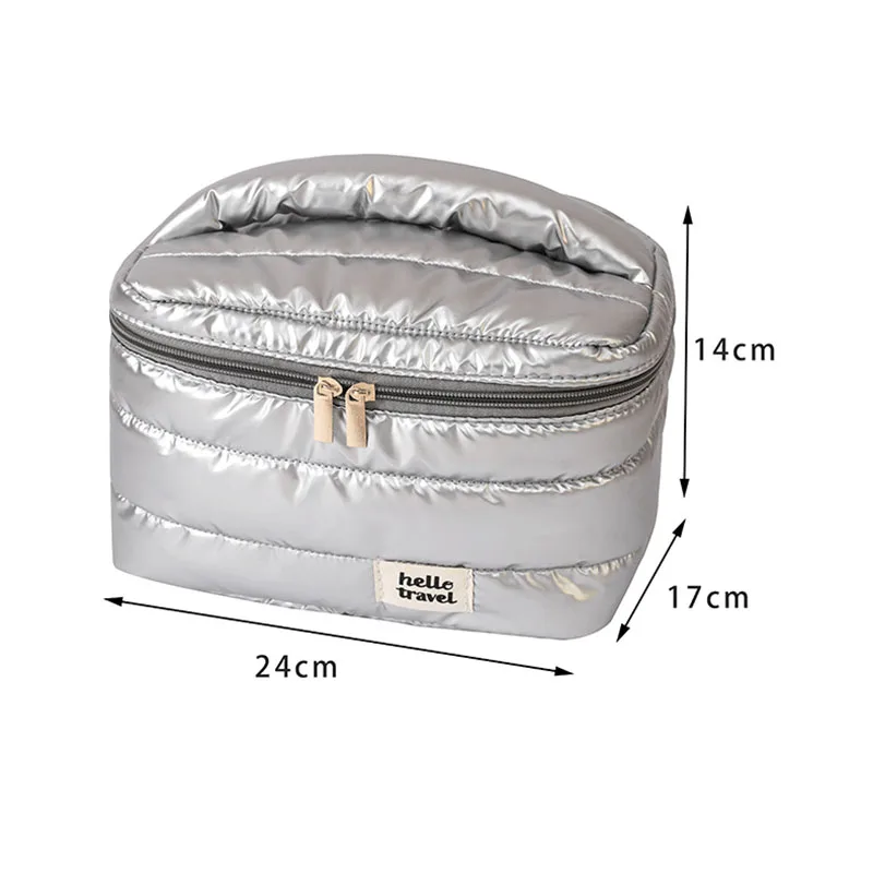 Waterproof Cosmetic Tool Makeup Brushes Organizer Bag Large Capacity Travel Cosmetic Bag for Makeup Brushes Skincare Accessories