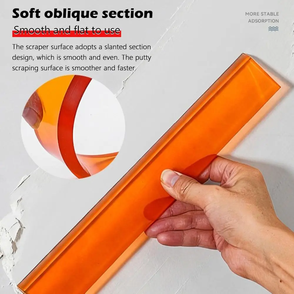 

Universal Bull Tendon Scraper Thickened Durable Plastering Scraper Freely Bendable High-rebound Putty Scraper Plastering