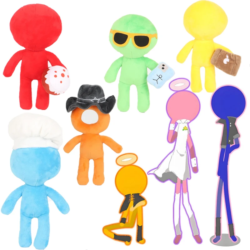 Youtooz Peluche de Alan Becker, Muñeco de Peluche de Dibujos Animados, Peluche de Hombre de Palos de Alan Becker, Almohada de Hombre de Palos, Regalo de Cumpleaños para Niños
