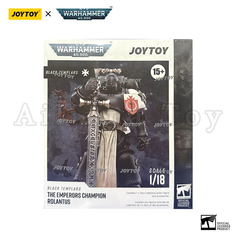 JOYTOY 1/18 Action Figure Black Tempeliers De Keizers Kampioen Rolantus Heruitgave Versie Anime Collectie Militair Model