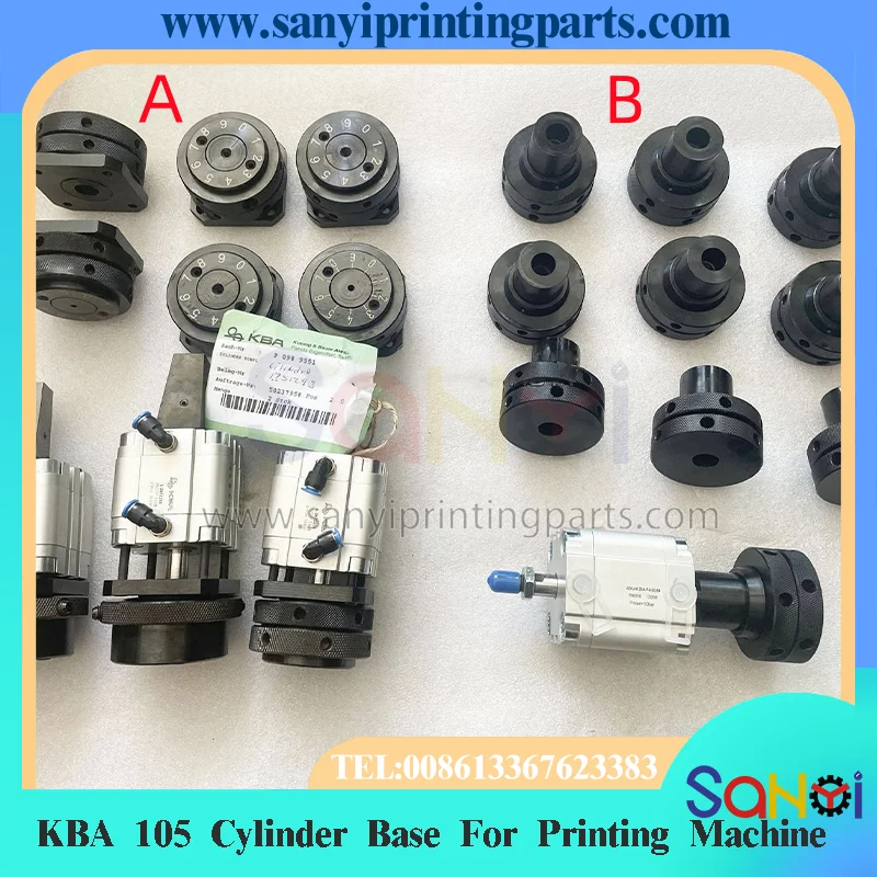 KBA 105 Cylinder Base For Printing Machine Parts