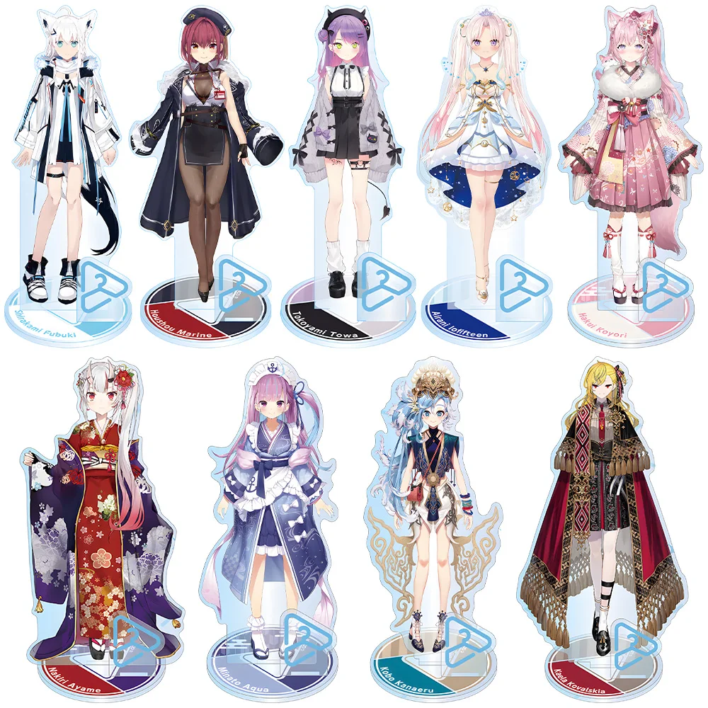 

Lucky Seven Store VTuber hololive closet Official Double Acrylic stand desk ornament anime peripheral Boys girls holiday gift