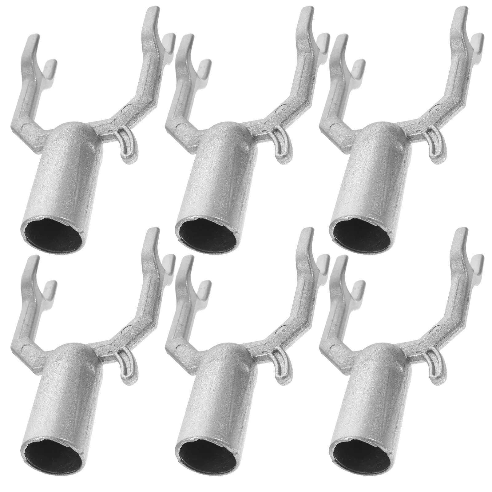 6pcs Metal Branch Support Plants Aluminum Alloy Tree Stake Kit Durable Garden Vineyard Plant Holder Accessories