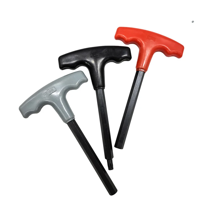 10pc Metric or Inch T-Handle Hex Key Allen Wrench Tool Set or Torx T-Handle Hex Key Set For Motocycle/Auto Repair Tools