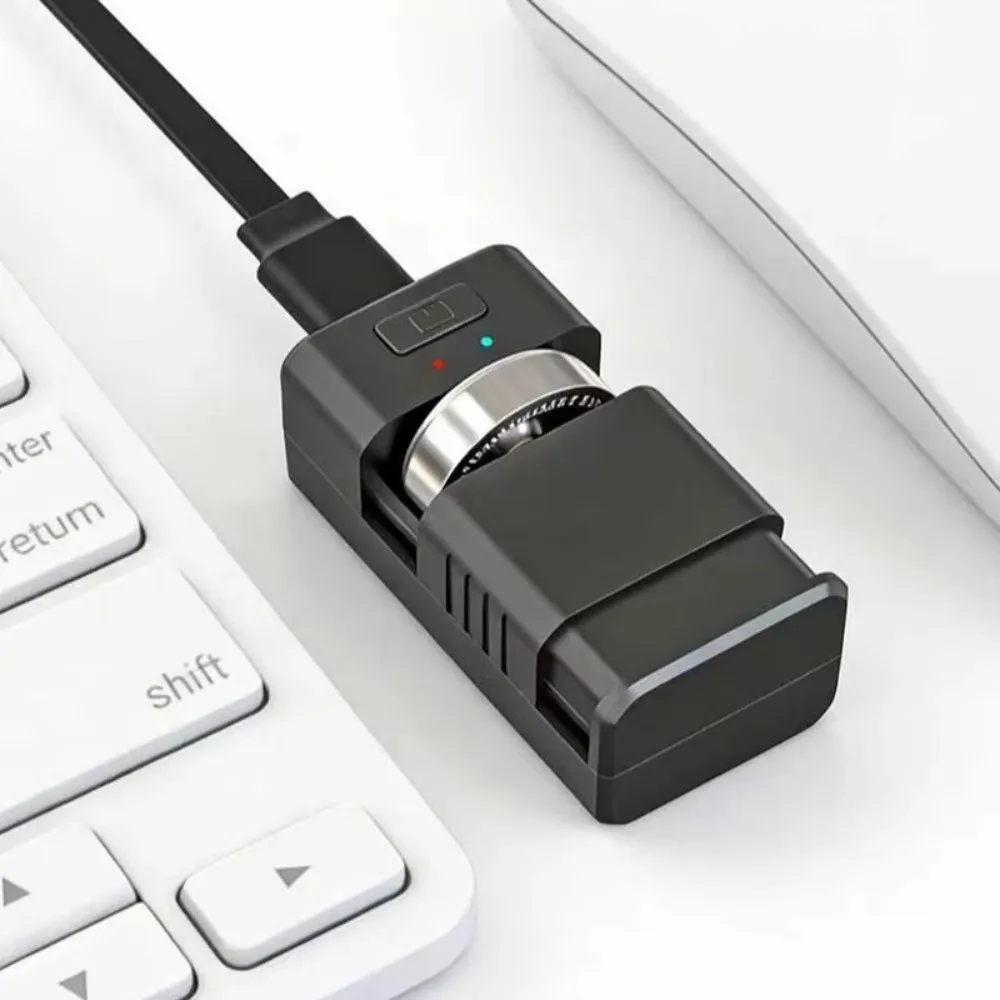 Universal Coin Cell Charger Type-C Charging LED Indicator Button Battery Charger Compact Battery Charging Device Car Key Remotes