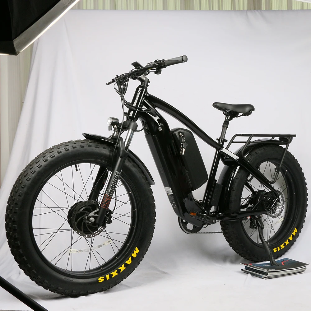 40ah Full Suspension Frame Electric Dirt Bike 48V 52V 1000W 1500W 26 Inch Fat Tire Bicycle Mountain Ebike From China - view 2