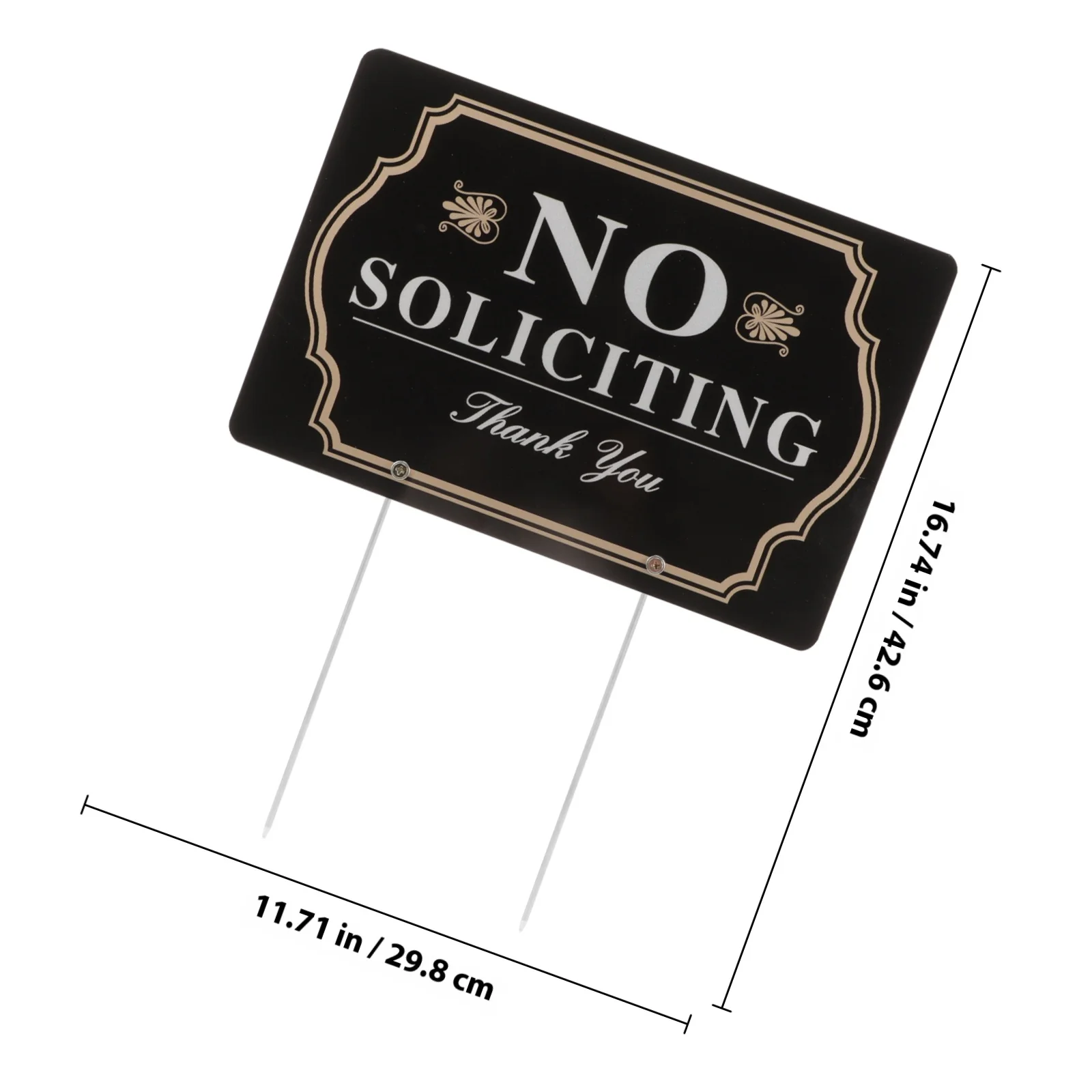 لا علامة التماس ساحة حصة معدنية في الهواء الطلق علامة تحذير الأمن للمنزل حديقة شقة فندق مول السلامة المرورية #4