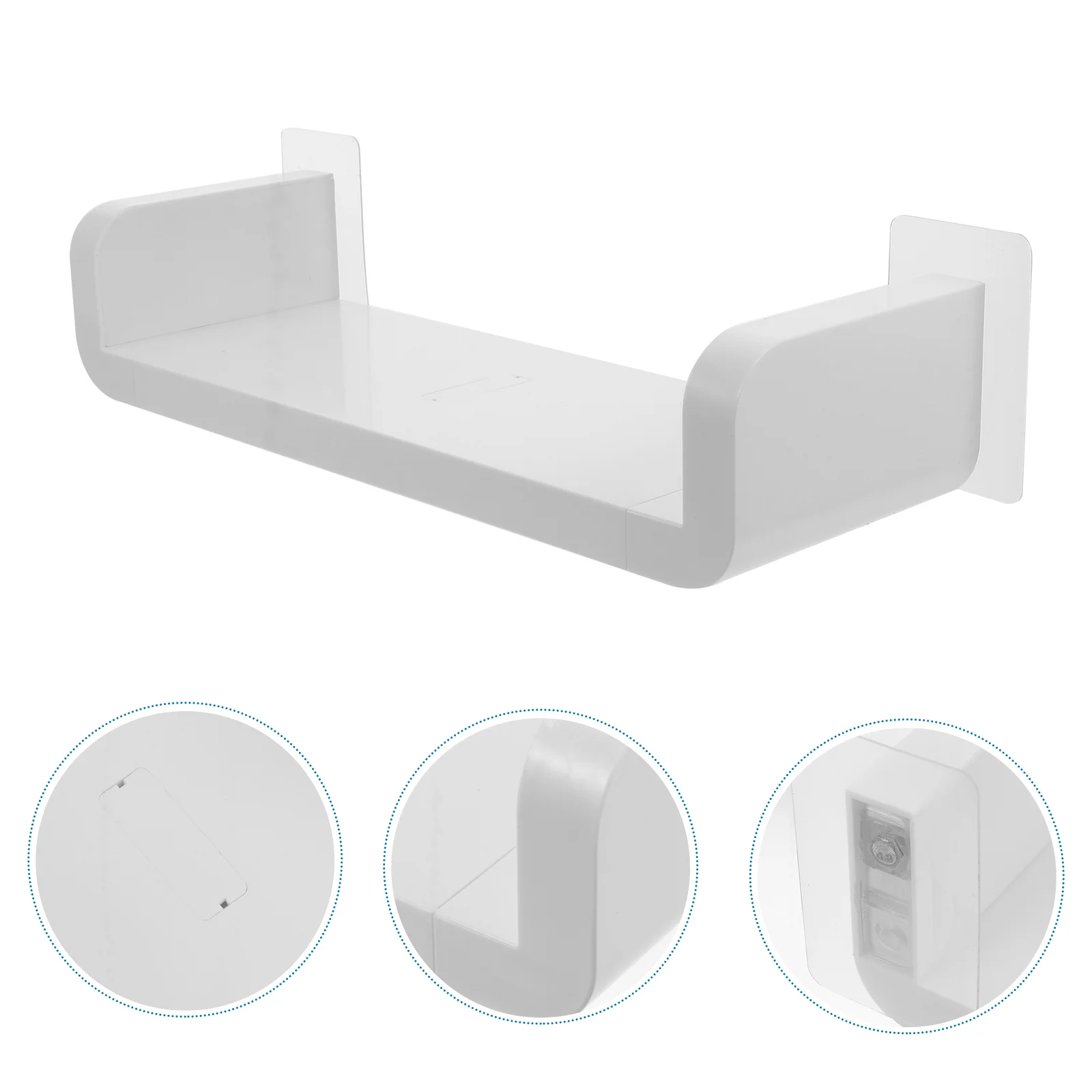 Bathroom Storage Rack Household Shelf Punch-free Wall Mounted Multifunctional Shelves Wall-mounted