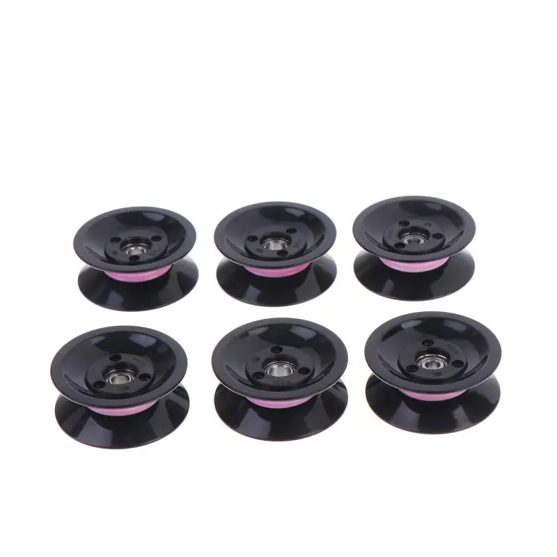 Ceramic Pulley Wheels U Groove  Groove Guide for Winding Equipment Enhanced Durability Smooth Wire Handling