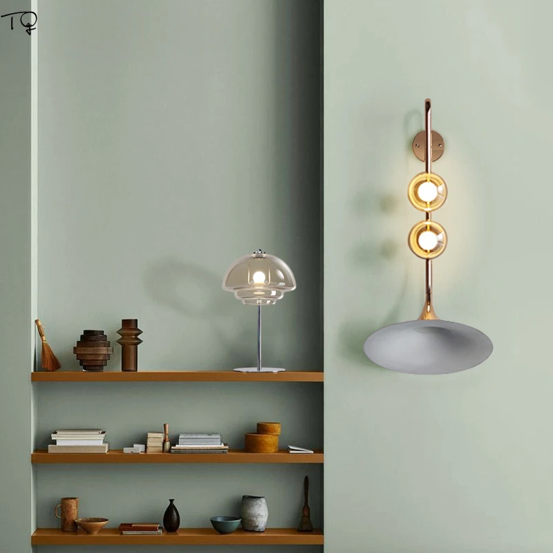 مصمم الكلاسيكية خمر الساكسفون الجاز الجدار مصباح مطعم الممر حائط الخلفية شنت استوديو صالون مقهى غرفة المعيشة بار #6