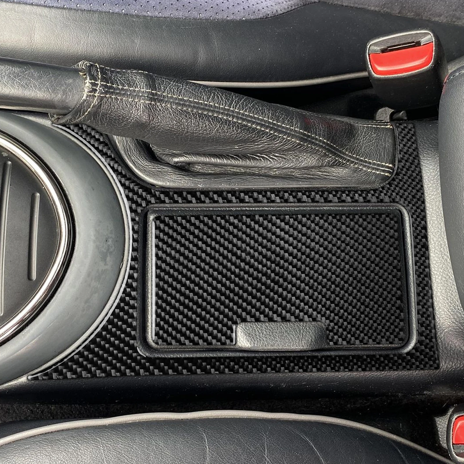 

Car Accessories Air Vent Radio Cup Holder Set Soft Sticker For Lexus is 300 1999 2000 2001 2002 2003 2004 2005 Real Carbon Fiber