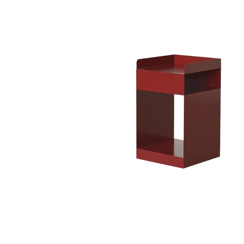 

Nordic sofa side few, home bedroom Internet celebrity bedside table, movable cart storage side cabinet