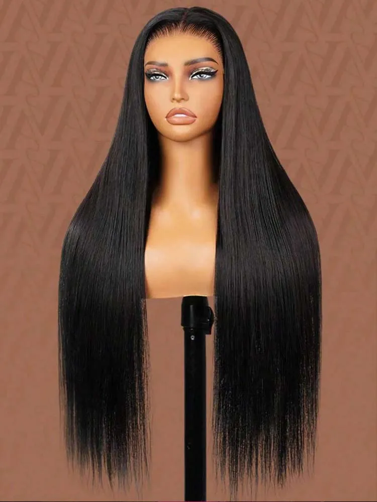 

Прямые парики фронта шнурка, человеческие волосы 13x6 HD, прозрачный кружевной фронтальный парик из человеческих волос, бесклеевой для женщин, плотность 250%