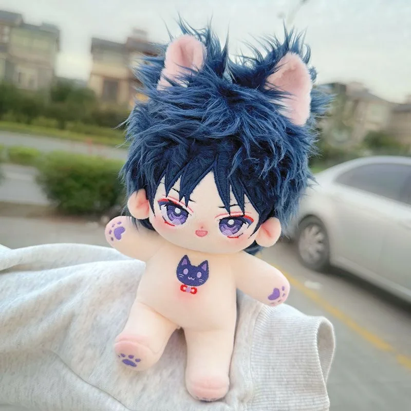 

20cm Game Genshin Impact Plush Dolls Anime Figure Scaramouche Tartaglia Plushie Decor Soft Stuffed Dress Up Doll Toys Gift