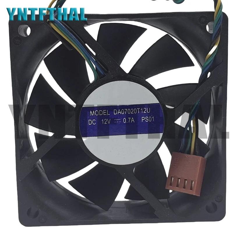 Da07020t12u Avc 7020 12V 0.7a 7Cm 4 Draden Lijnen Fan Nieuw