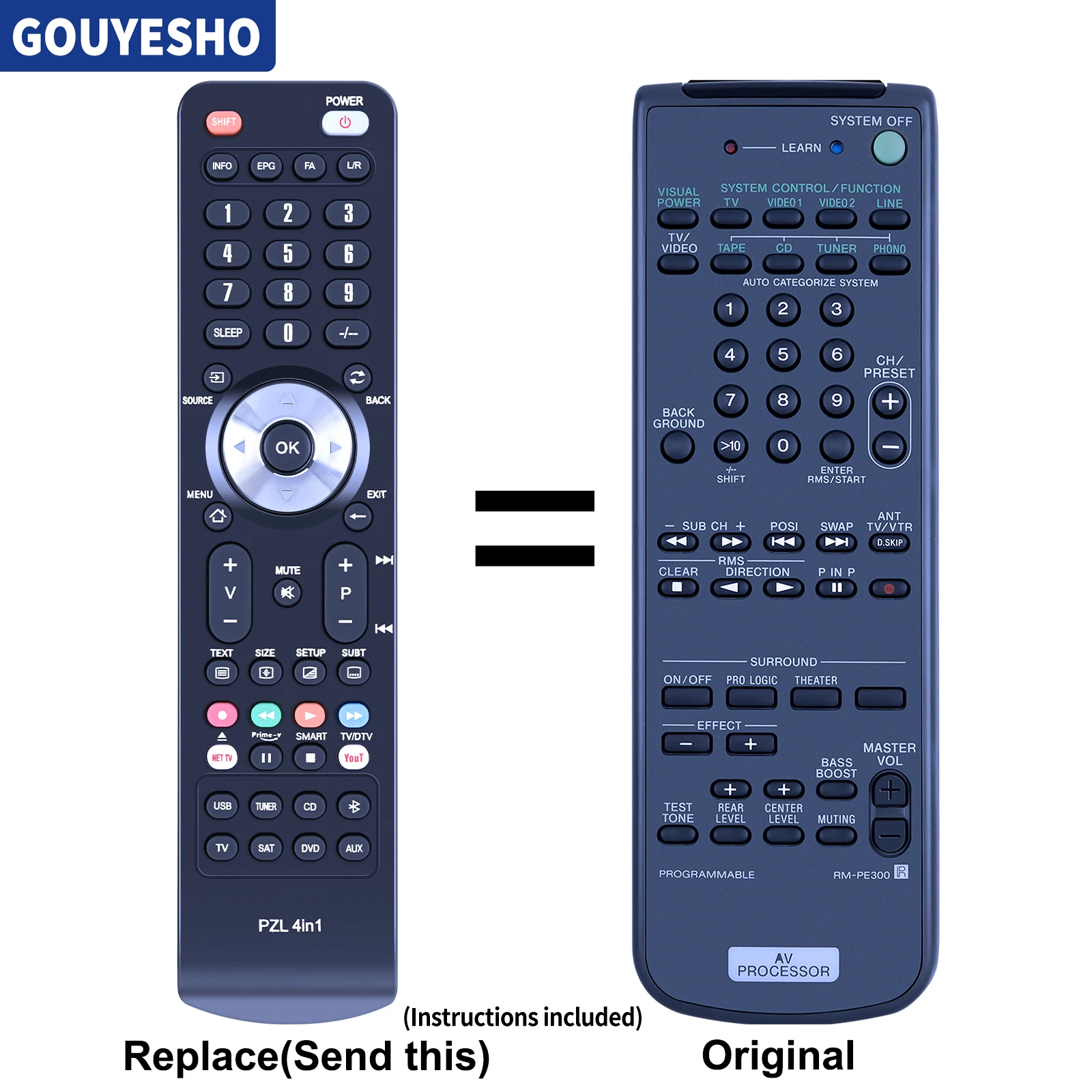 

Новый телефон, дистанционное управление для Sony AV, система процессора RM-PE300 SDPE300