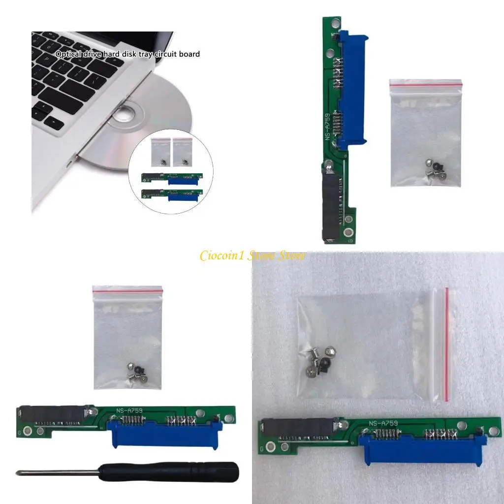 

A3PC 2,5 -дюймовый конвертеры жестких драйверов MicroSata 7+6 Мужчина -Сатас 7+15 Женский адаптер