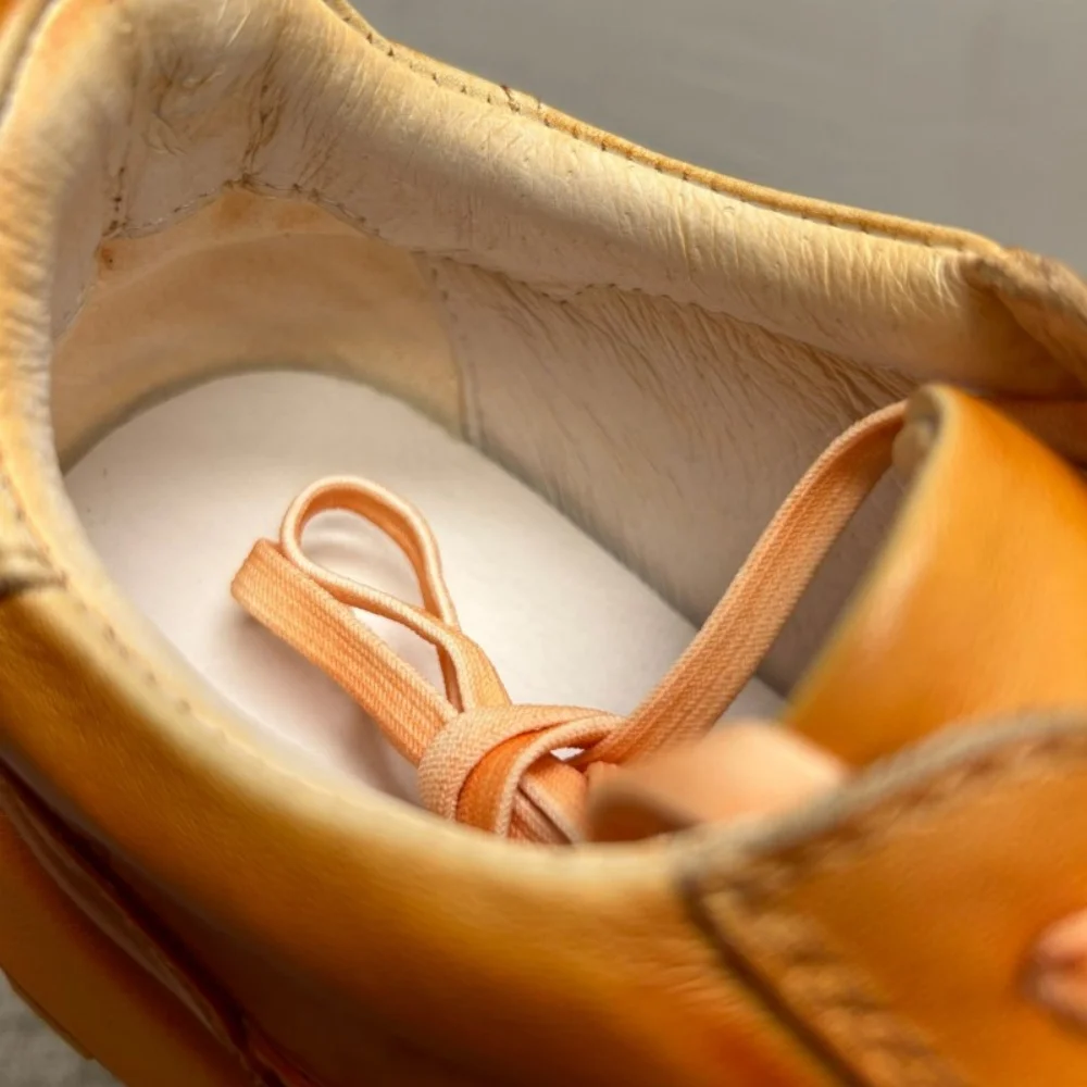 QHCCID baskets blanches hommes en cuir à la mode multi-usages rétro chaussures décontractées hommes à la mode respirant chaussures hommes