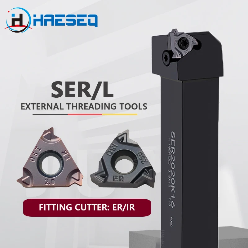 SER SEL ด้ายเครื่องมือ SER1010 SER1212 SER1616 SER2020 SEL1616 SEL2020 Gereedschaphouder Threading ผู้ถือเครื่องมือ