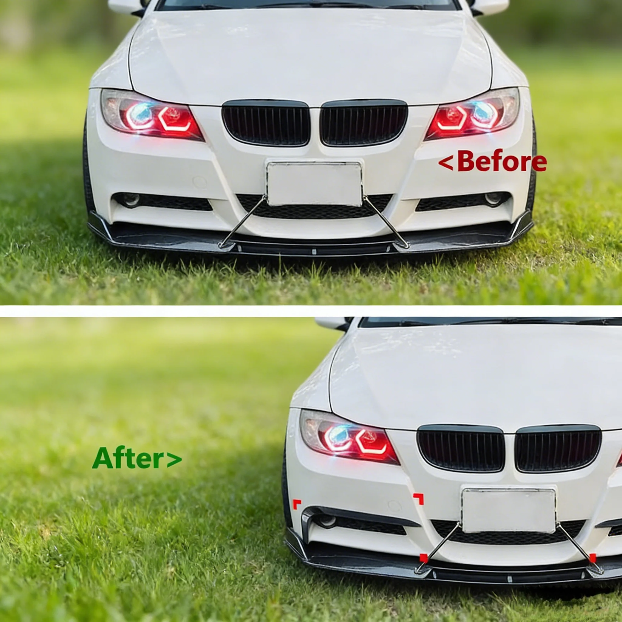 BMW 3 Series E90 E91 Front Lip Spoiler 2