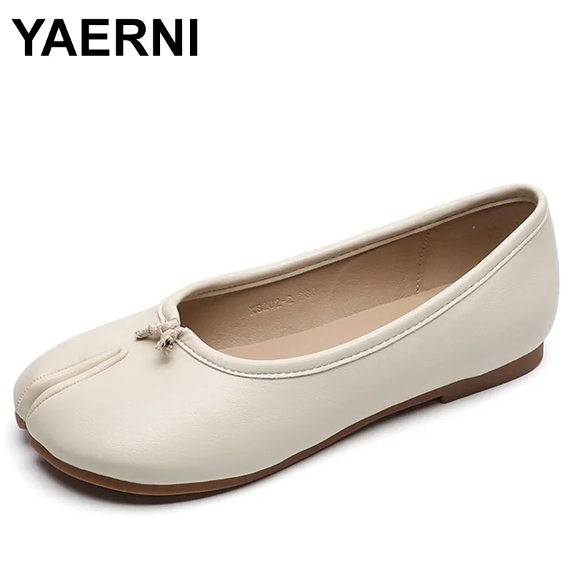 

New mother shoes leather soft sole single shoes comfortable flat shoes for middle-aged and elderly women pg-010