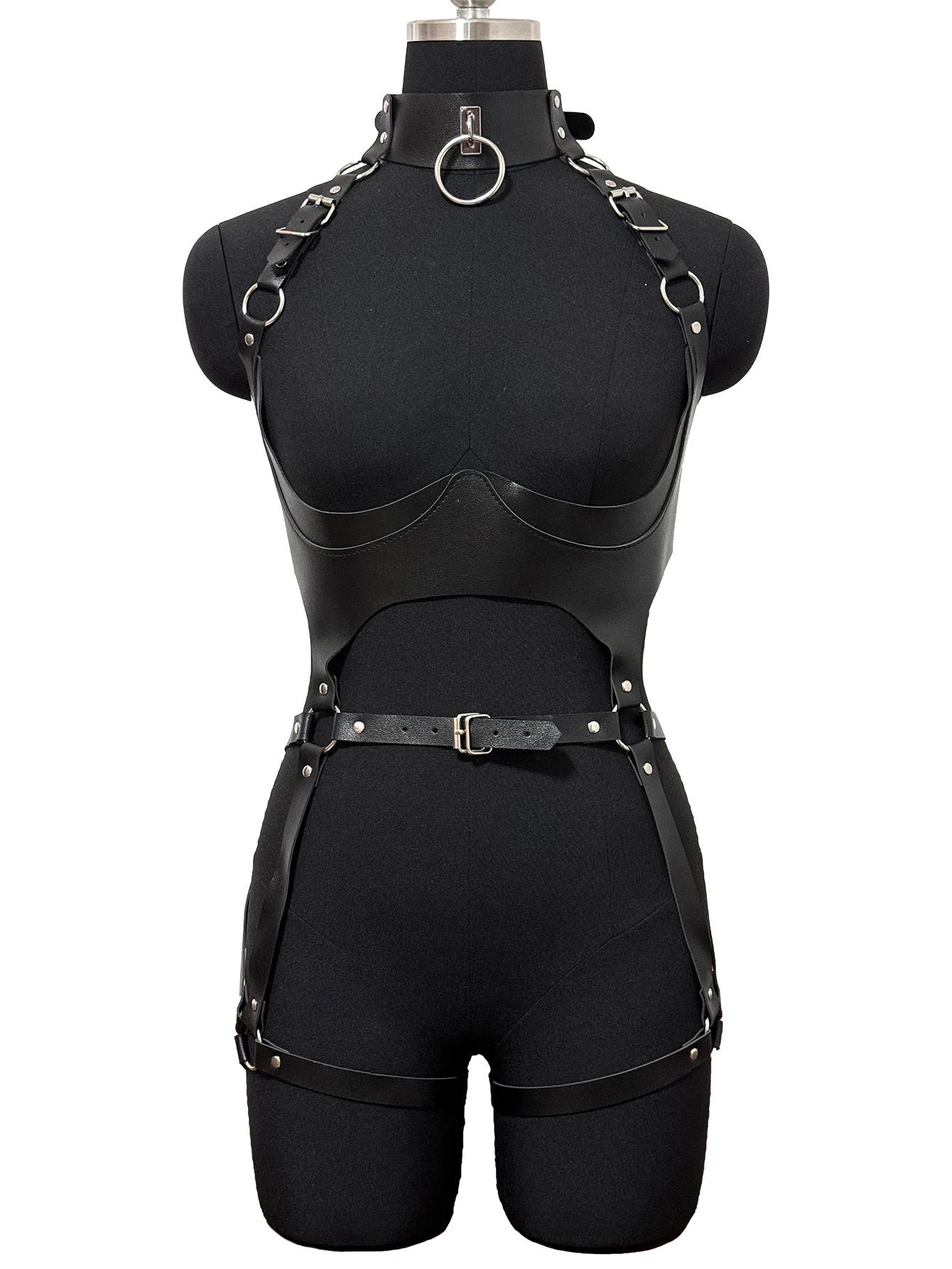 Women Fashion Chest Harness Be - Leather Work Harness ulasan dan harga