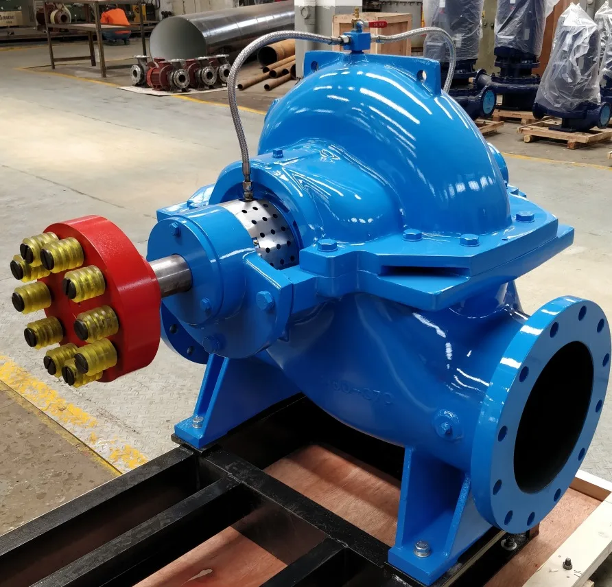Large Flow 110-10000m3/h Horizontal Split Case Centrifugal Metal Water Pump for Marine Sea Water Customizable Cable Length