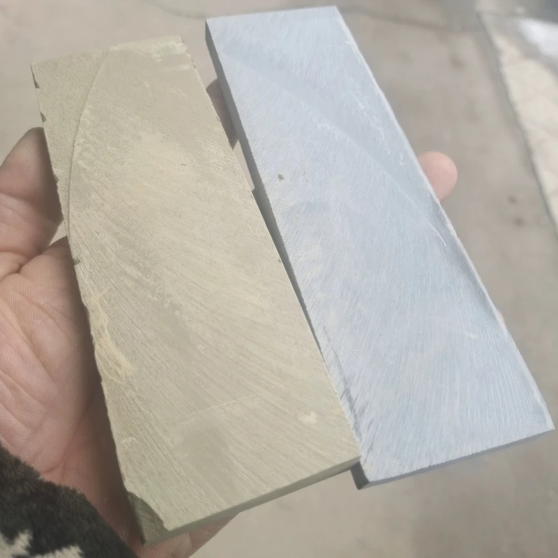 2pcs/Lot Ultra-small natural bluestone&pulstone Sharpeners stone terrazzo fine grinding 1500~2000#