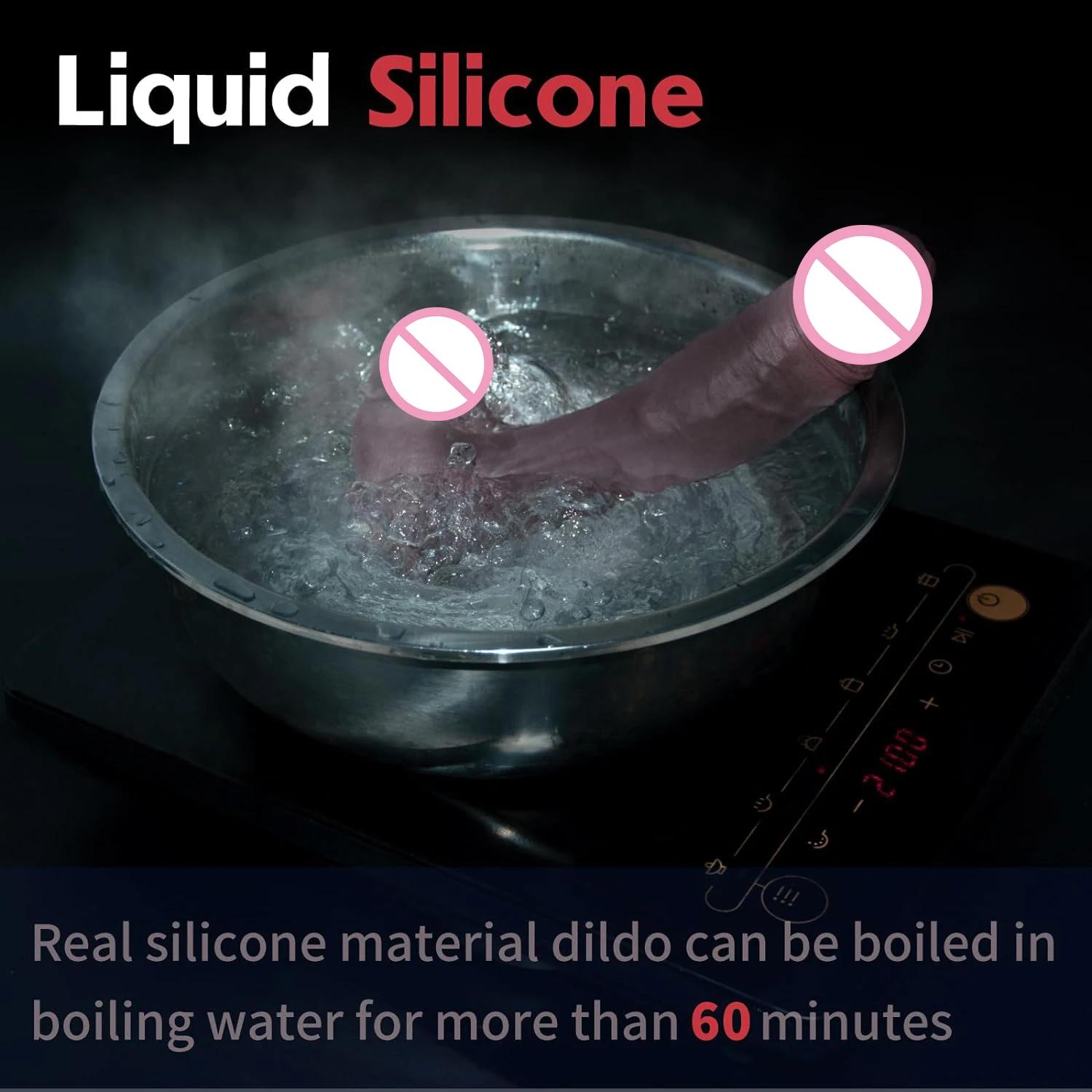 9 Inch Realistic Big Thick Dildo Adult Sex Toy Lifelike Soft Silicone Strong Suction Cup Anal Dildo Male Penis Toys for Women