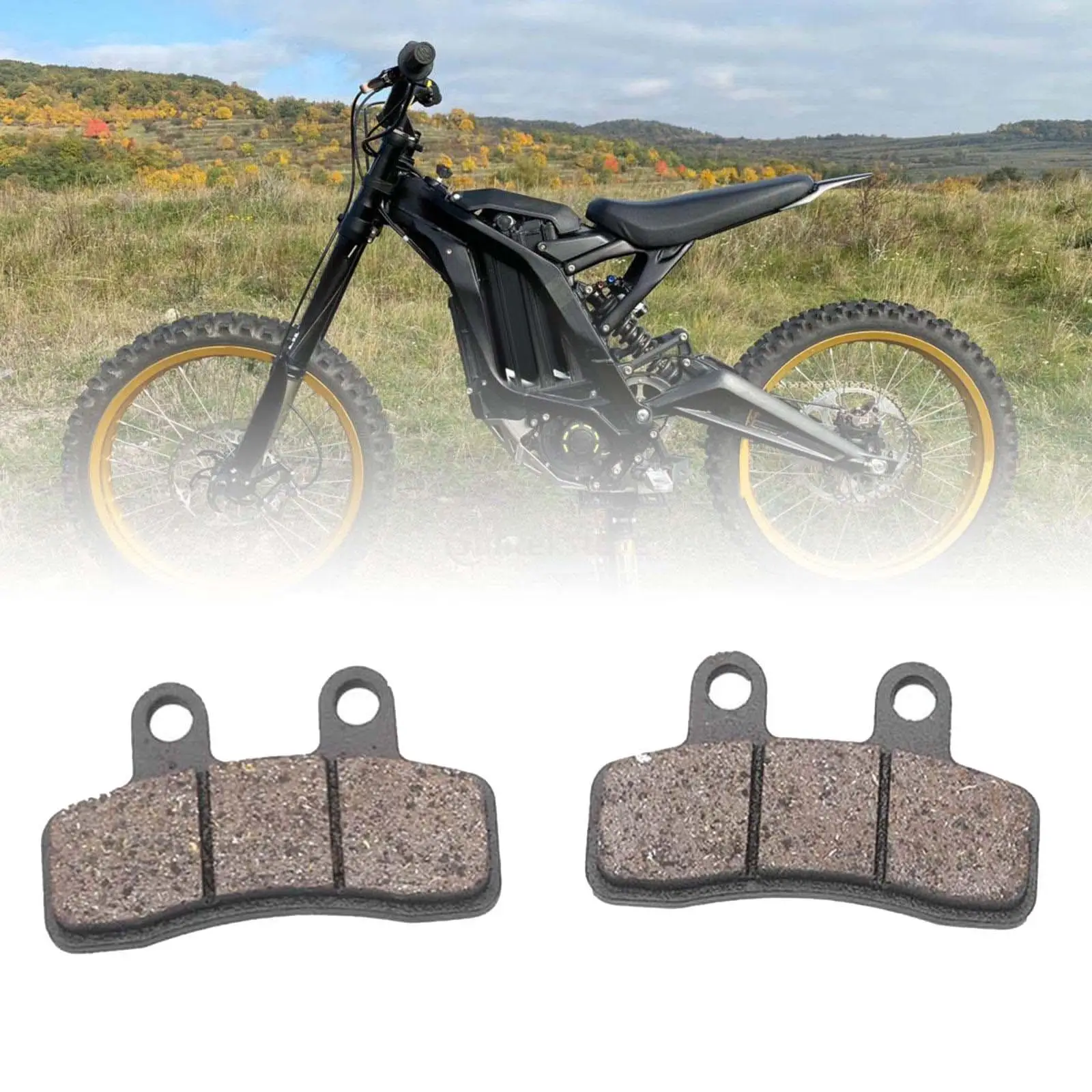 2x Disc Brake Pads Sturdy for 70cc 110cc 125cc SSR Sdg Directly Replace