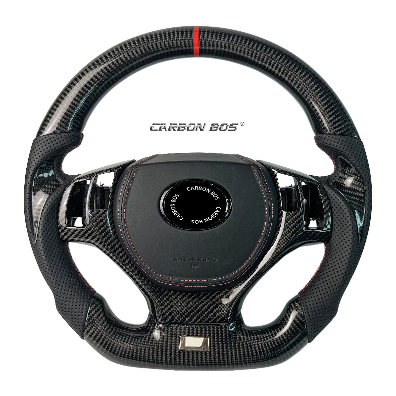 

High Quality Carbon Fiber Steering Wheel For Lexus IS GX RX CT ES LX RX NX LS GS UX Steering Wheel Can Be Customized