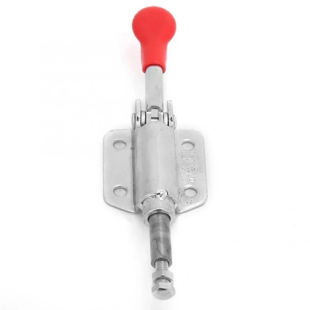 GH-36070 Galvanized Iron Toggle Latch Push/Pull Quick Release Toggle Clamp Hand Fixation Tool Clamping Force 50Kg Clamp Hand Too