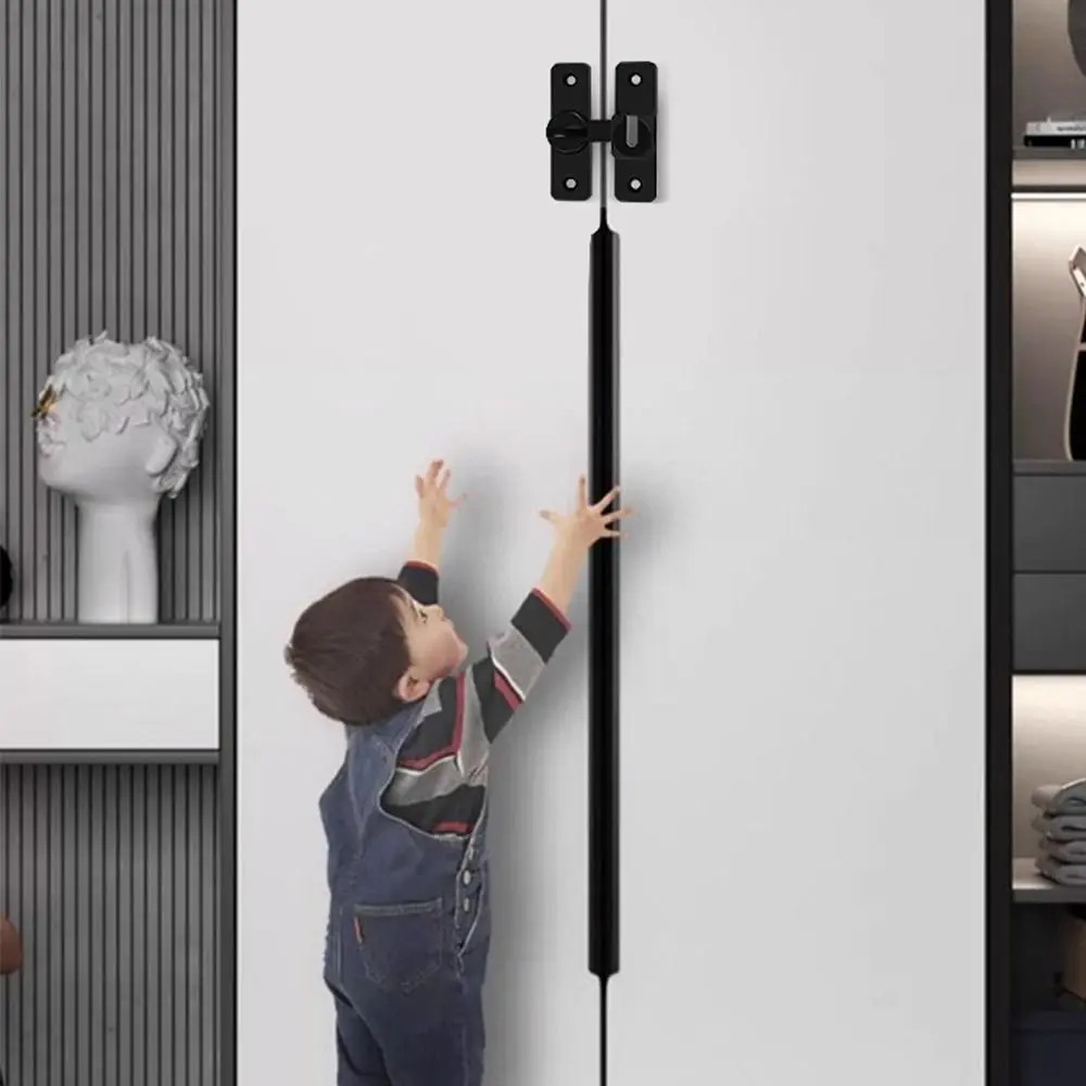 

Многоцелевой фиксатор раздвижной двери 90/180 градусов, противоугонный прочный дверной болт, безопасный дверной засов из алюминиевого сплава, кулачковый цилиндр