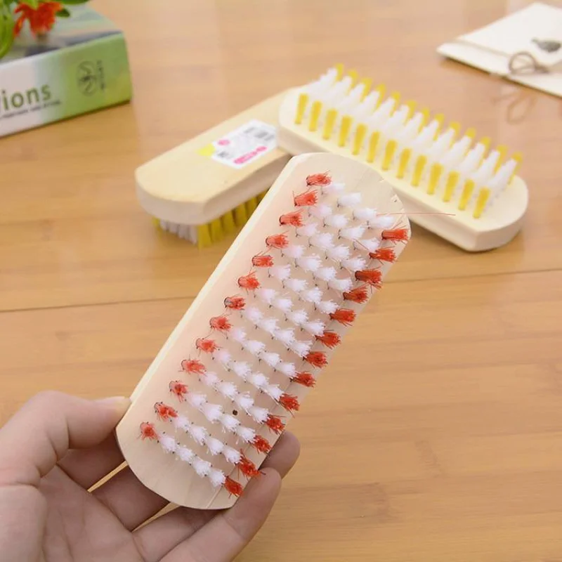 

Квадратная щетка для белья с деревянной ручкой, простая Бытовая насадка, инструменты для чистки одежды, щетка для чистки брюк и обуви