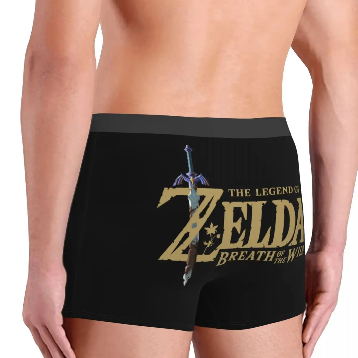 Custom Male Fashion Hot Game Zeldas Legend Underwear Boxer Briefs Breathable Shorts Panties Underpants