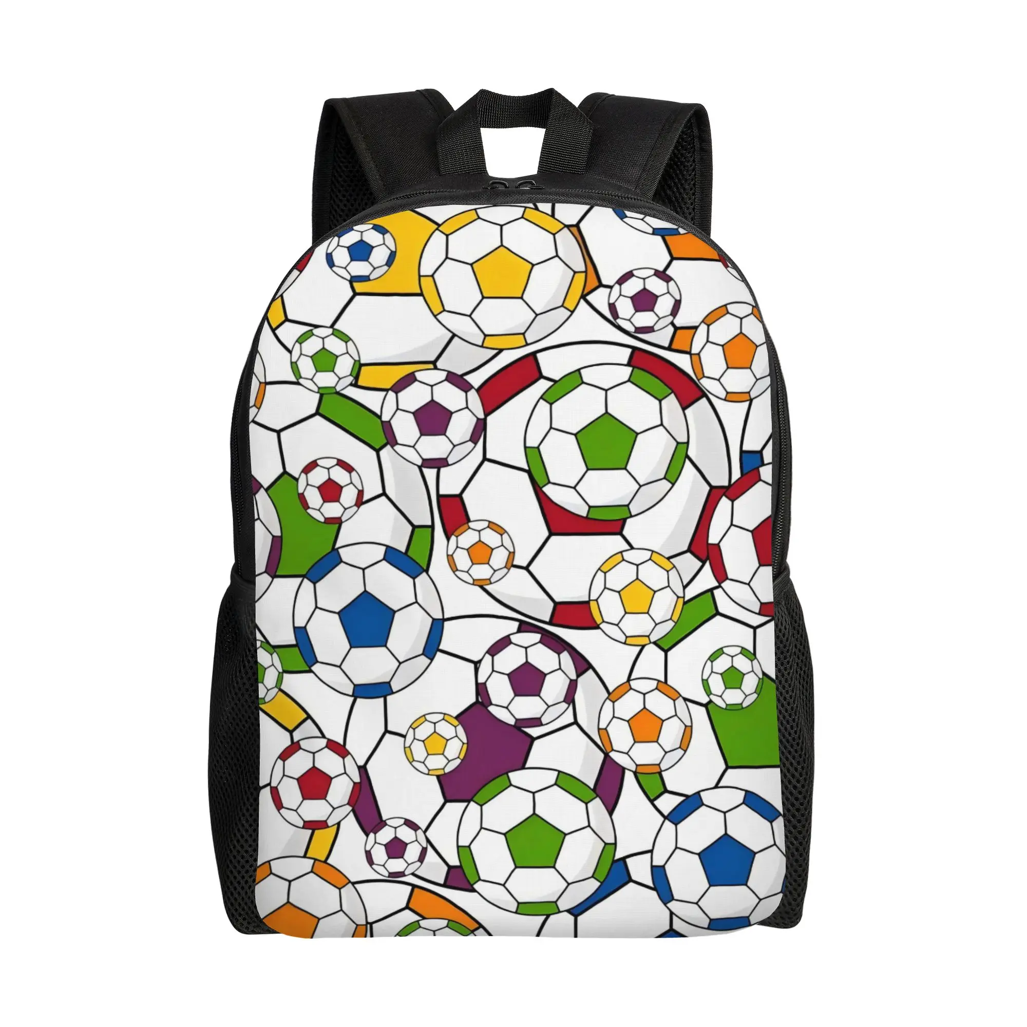 Back to school season Soccer Football Fan Merch 19 Schoolbag  Men Women Adult Multi-Function Backpack