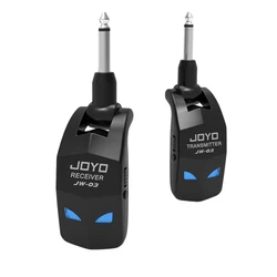 JOYO-transmisor y receptor de guitarra JW-03, sistema inalámbrico Digital de 2,4G, conector de música para guitarra eléctrica, bajo