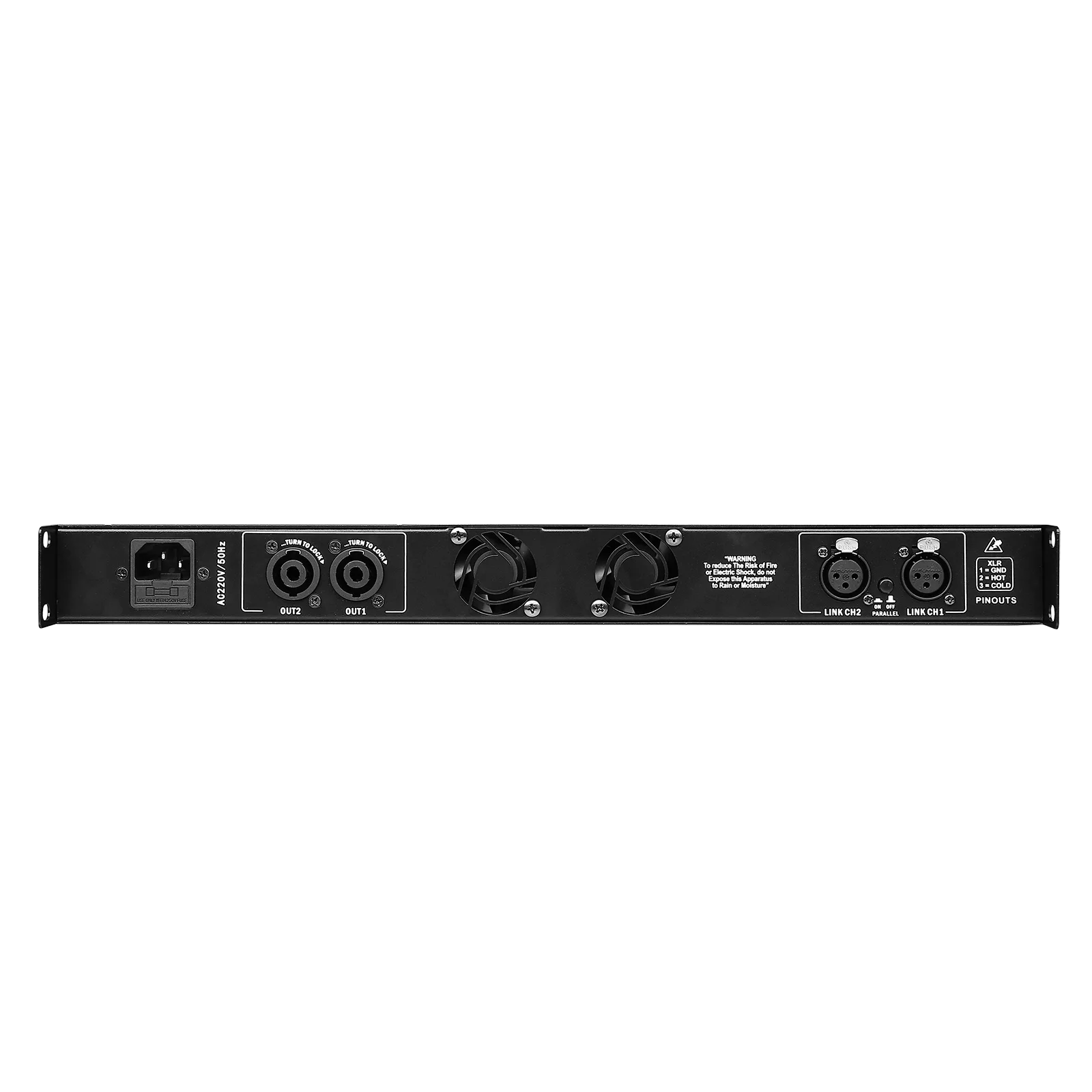TLF Xtuga MS2 MS4 1u amplificador Digital potencia profesional Clase D amplificador de placa o