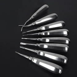 Dentist Tools Surgical Instrument Tooth extraction Tool Stainless Steel Stright Curved teeth Elevator Dental Lab Dentistry