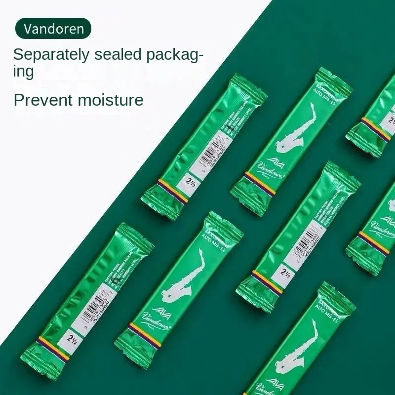 Original Vandoren Green box JAVA Bb Tenor Saxophone Reed 2.0/2.5/3.0/3.5【10 reeds/box】