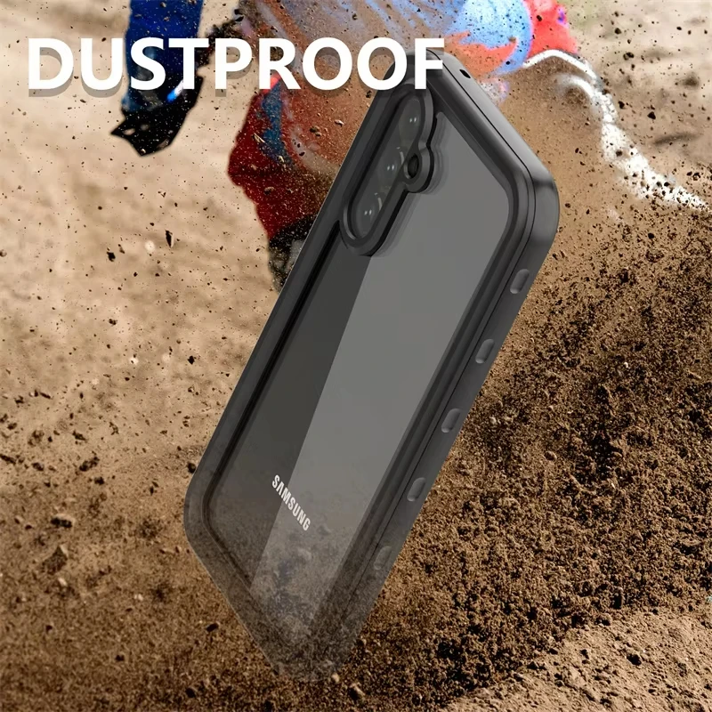 Wodoodporne etui na telefon Samsung Galaxy A17 A16 A57 A54 A53 A55 A56 A35 A36 A25 A26 IP68, odporne na wstrząsy, do nurkowania, pływania, sportów outdoorowych. — zdjęcie produktu 5