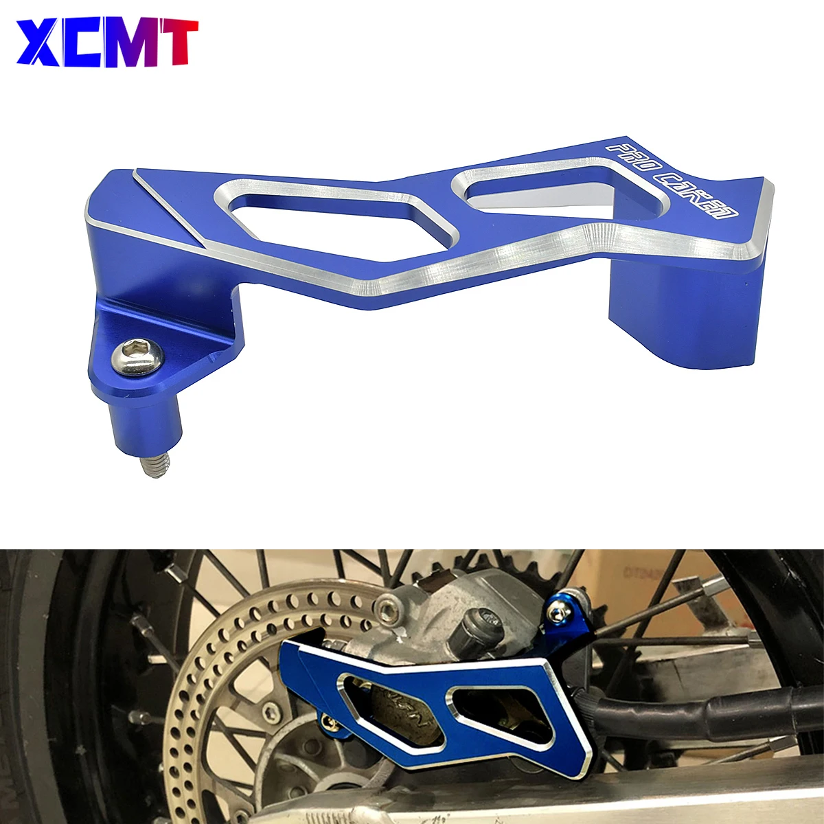 

For Yamaha Rear Brake Caliper Guard Protector Cover CNC Aluminum YZ125 YZ250 YZ250F YZ450F YZ250FX YZ450FX WR250F WR450F YZ X F