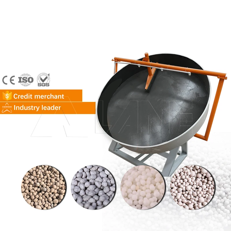 LANE Granules Organic Fertilizer Granulator Gypsum Ball Briquette Machine