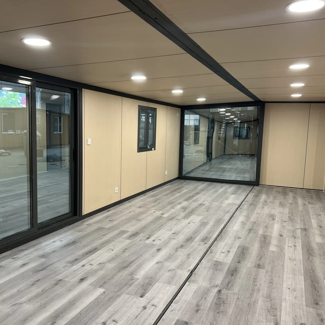 Customized Modular Steel-framed, Expandable Container Homes with Kitchens, Bathrooms, and Living Spaces, Suitable for Villas
